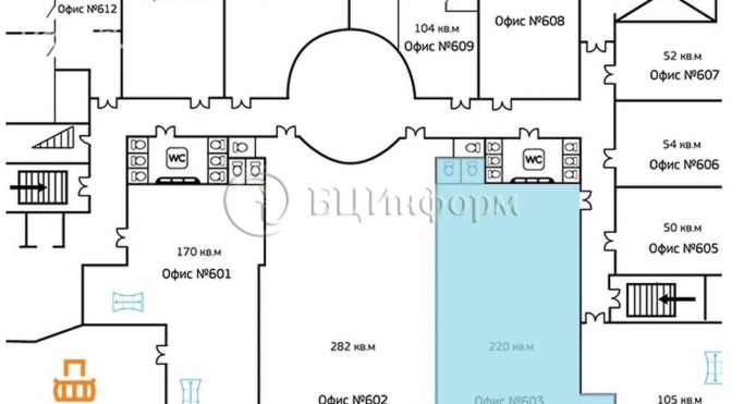 Аренда офиса 220 м², Выборгская набережная - фото 4