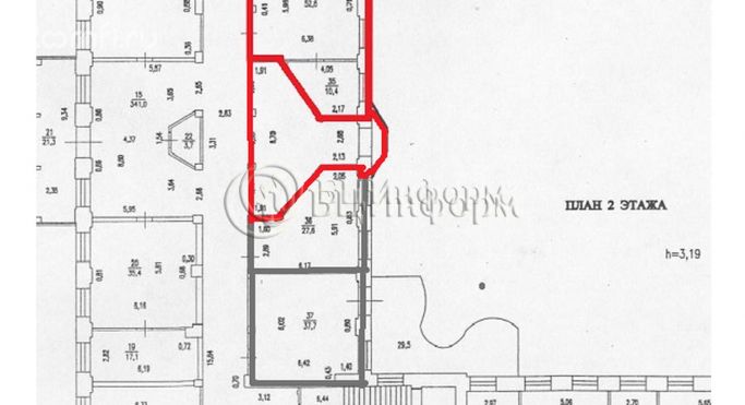 Аренда офиса 303.5 м², Дунайский проспект - фото 4