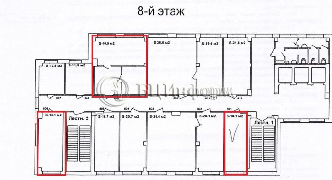 Аренда офиса 76.7 м², Бумажная улица - фото 4