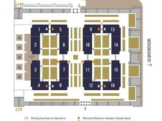 Продажа торгового помещения 63.3 м2 в жилом доме, метро Фрунзенская
