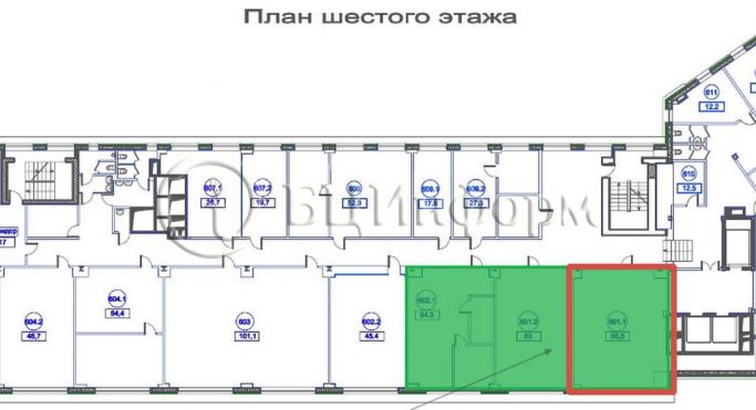 Аренда офиса 55.1 м², улица Маршала Говорова - фото 5