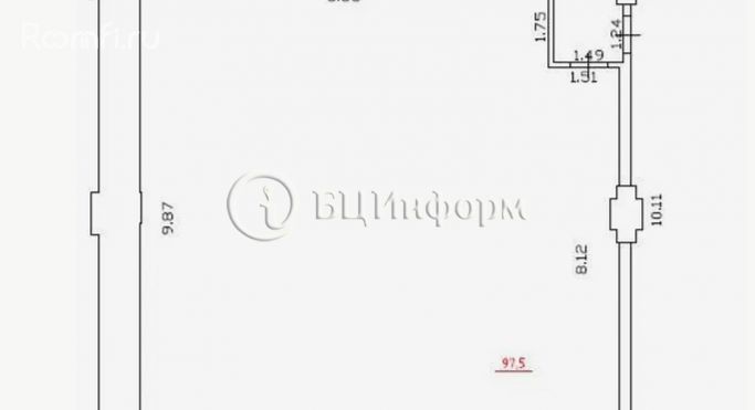 Аренда помещения свободного назначения 98 м², Лиговский проспект - фото 4