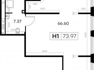 Продажа помещения свободного назначения 74 м²