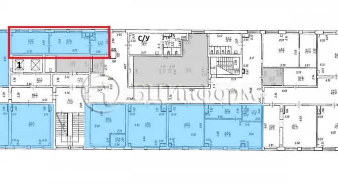 Аренда офиса 50.9 м², проспект Обуховской Обороны - фото 5