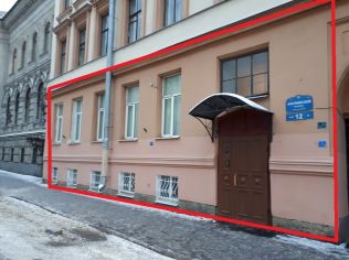 Аренда помещения свободного назначения 104 м2, метро Василеостровская