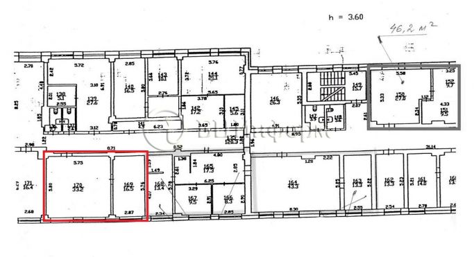 Аренда офиса 49.7 м², Уральская улица - фото 3