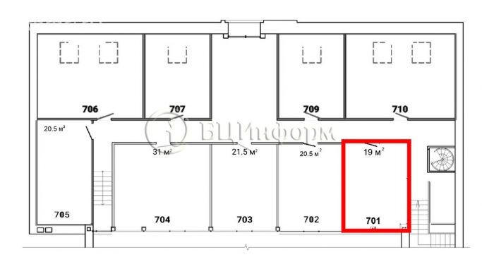 Аренда офиса 19 м², Кондратьевский проспект - фото 4