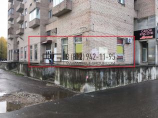 Аренда помещения свободного назначения 155 м2, метро Пионерская