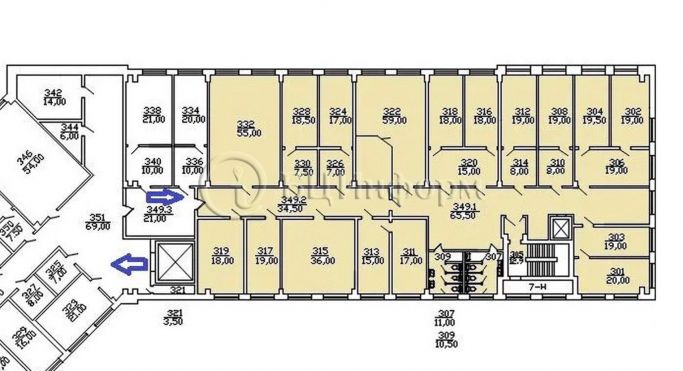 Аренда офиса 592 м², набережная Обводного канала - фото 3