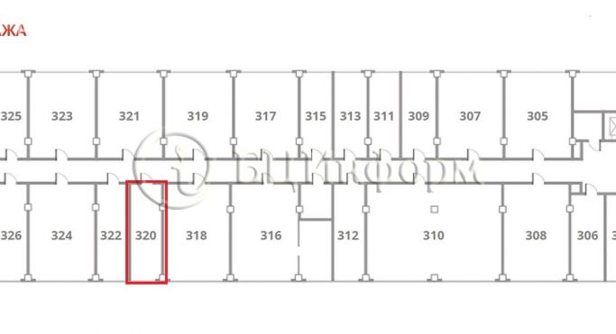 Аренда офиса 21.6 м², Смоленская улица - фото 3