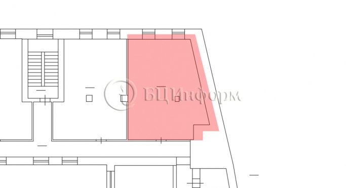 Аренда офиса 65.8 м², Красногвардейский переулок - фото 4