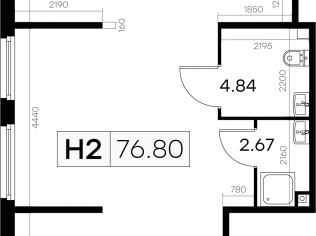 Продажа помещения свободного назначения 76.8 м²