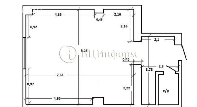 Аренда офиса 47.9 м², Уральская улица - фото 5