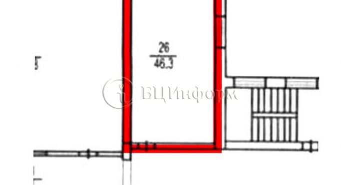 Аренда офиса 46.3 м², набережная Обводного канала - фото 3