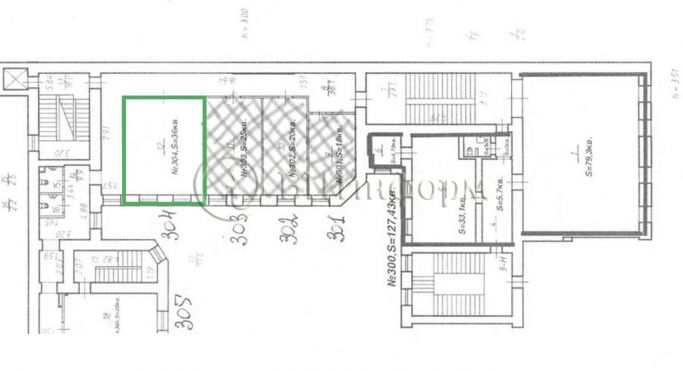 Аренда офиса 34 м², Захарьевская улица - фото 2