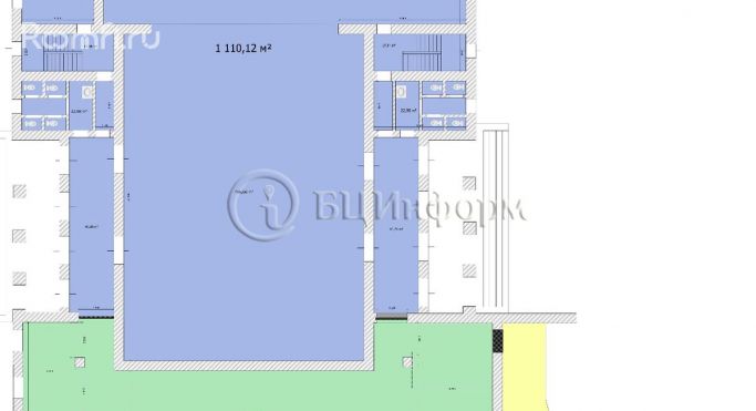 Аренда помещения свободного назначения 3080.9 м², Виндавская улица - фото 1