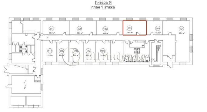 Аренда офиса 26 м², улица Химиков - фото 3