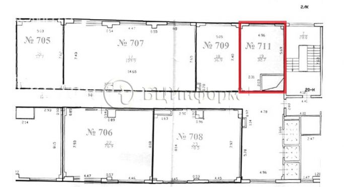 Аренда офиса 32.7 м², проспект Обуховской Обороны - фото 4