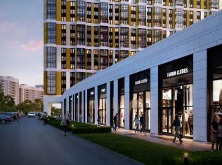 Продажа торгового помещения 53.8 м2 в жилом доме