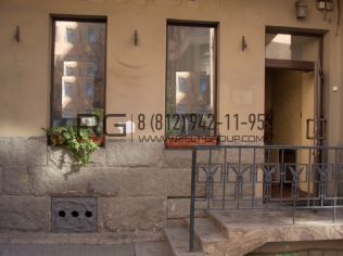 Аренда помещения свободного назначения 140 м2, метро Петроградская