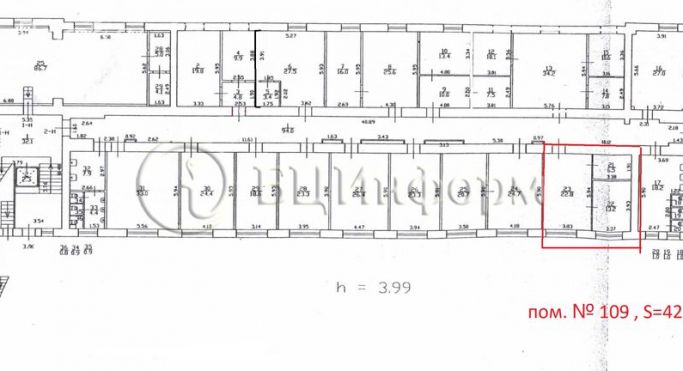 Аренда офиса 42.5 м², Большая Разночинная улица - фото 5