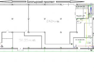 Аренда торгового помещения 242 м²