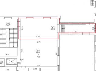 Аренда производственного помещения 52.5 м²