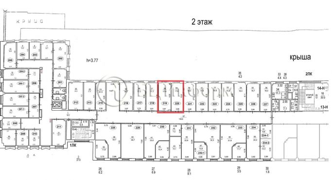 Аренда офиса 34.9 м², Бухарестская улица - фото 4