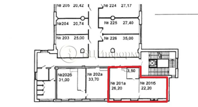 Аренда офиса 51.9 м², проспект Обуховской Обороны - фото 4
