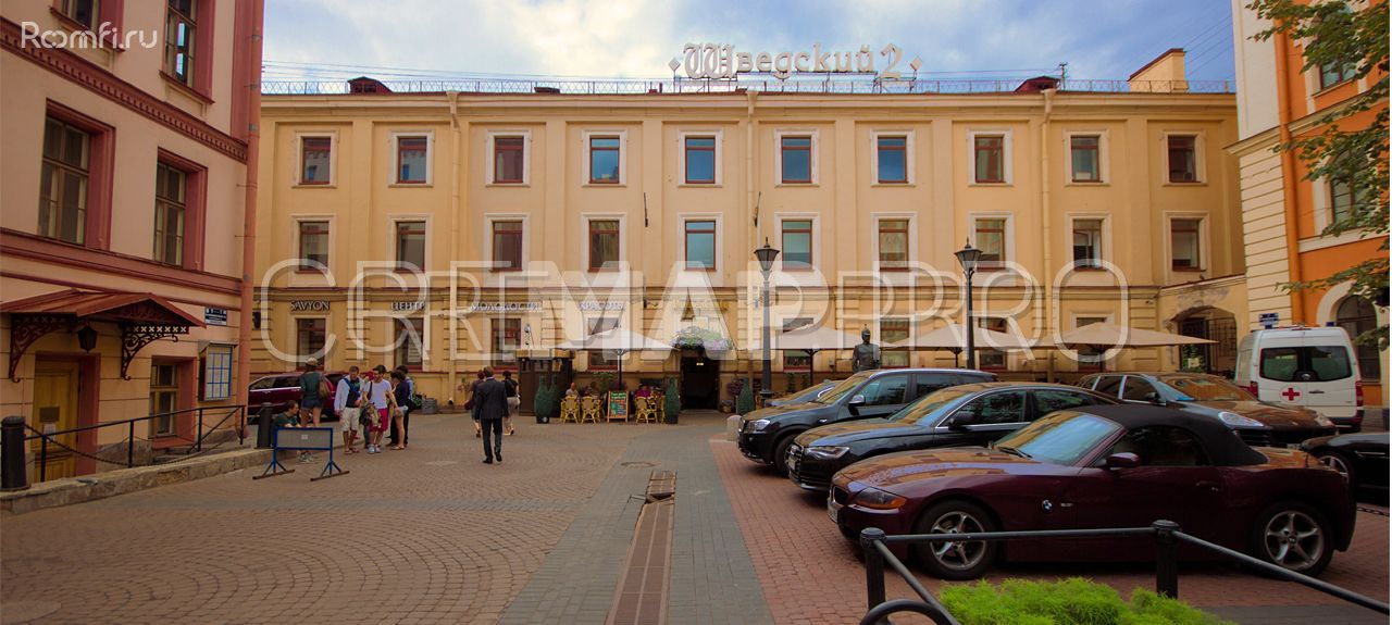 Аренда офиса 197.3 м2 в бизнес-центре, метро Невский Проспект, Шведский переулок - фото 1