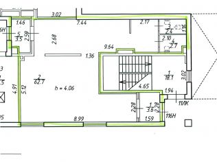 Аренда помещения свободного назначения 74.9 м²