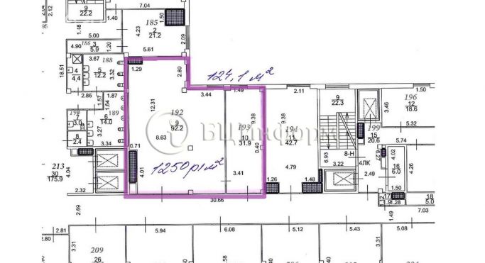 Аренда офиса 124.1 м², Софийская улица - фото 4