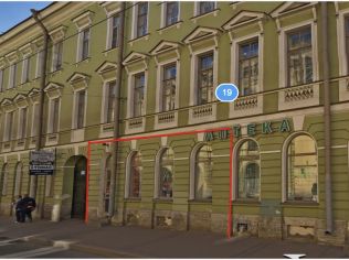 Аренда помещения свободного назначения 88 м2, метро Адмиралтейская