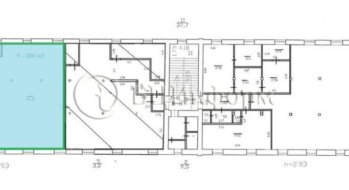 Аренда помещения свободного назначения 206 м², Новгородская улица - фото 4
