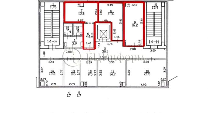 Аренда офиса 63.8 м², улица Салова - фото 4