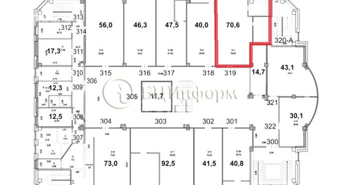 Аренда офиса 70.6 м², улица Аккуратова - фото 5