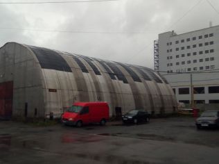 Аренда склада 407 м2 в многофункциональном комплексе, метро Площадь Ленина
