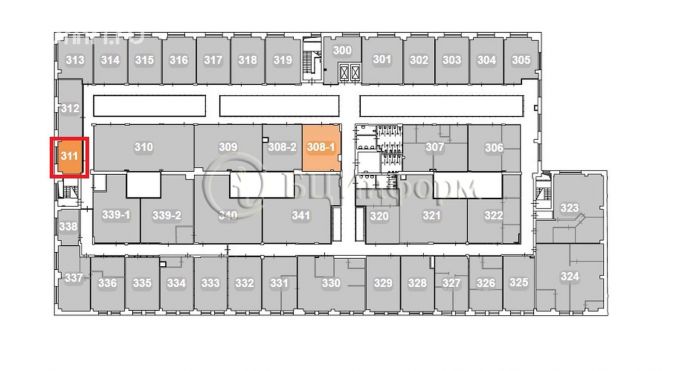 Аренда офиса 25 м², Кондратьевский проспект - фото 4