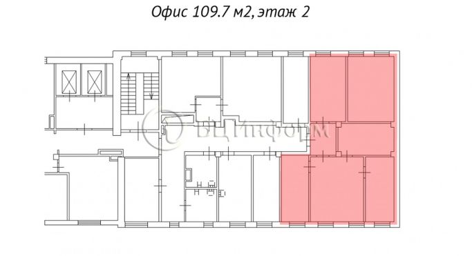Аренда офиса 109.7 м², Уральская улица - фото 3