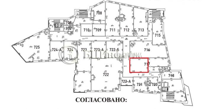 Аренда офиса 45.5 м², Вербная улица - фото 5