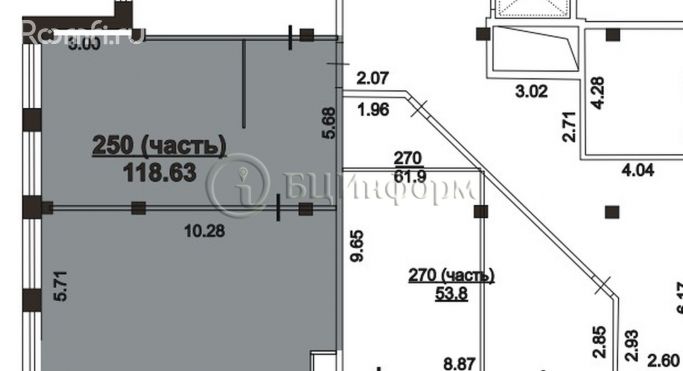 Аренда офиса 118.6 м², улица Савушкина - фото 4