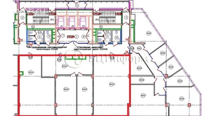 Аренда офиса 173.5 м², Пулковское шоссе - фото 3