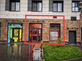 Аренда торгового помещения 62.6 м²