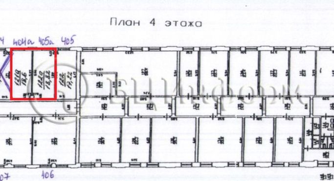 Аренда офиса 37.4 м², Рижская улица - фото 2