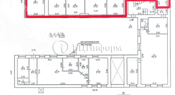 Аренда офиса 125 м², Московский проспект - фото 3