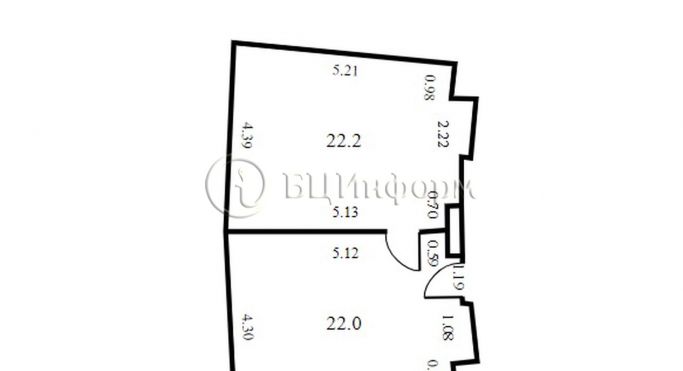 Аренда офиса 44.2 м², Финляндский проспект - фото 5