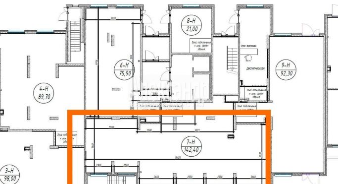 Аренда торгового помещения 142.4 м², Московское шоссе - фото 2