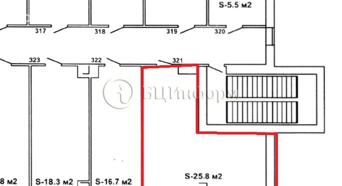 Аренда офиса 25.8 м², Бумажная улица - фото 4