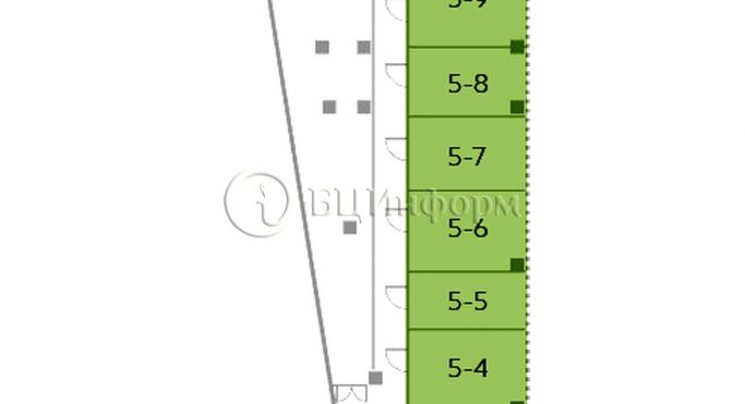 Аренда офиса 356.8 м², Бухарестская улица - фото 3