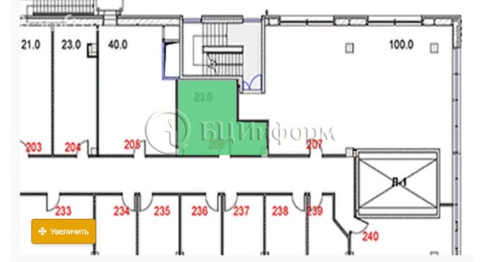 Аренда офиса 23 м², проспект Маршала Блюхера - фото 4